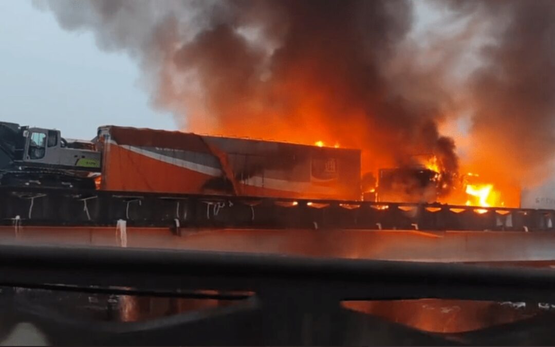 Megacarambola en carretera en China deja al menos 16 muertos y más de 60 heridos