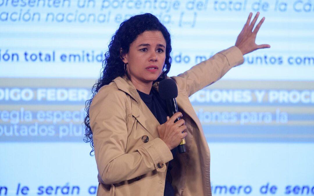 ¿Habrá sobrerrepresentación de Morena en el Congreso? Esto explicó Luisa María Alcalde