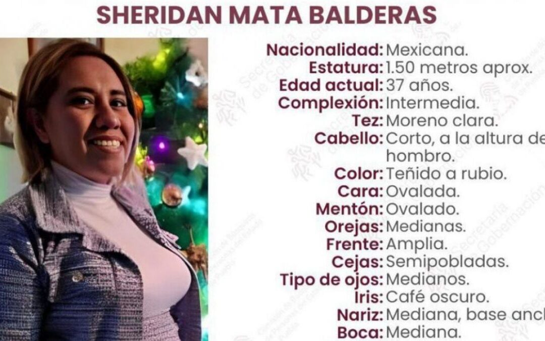 Sheridan Mata, activista en Puebla, está desaparecida desde el jueves; reportan que está embarazada