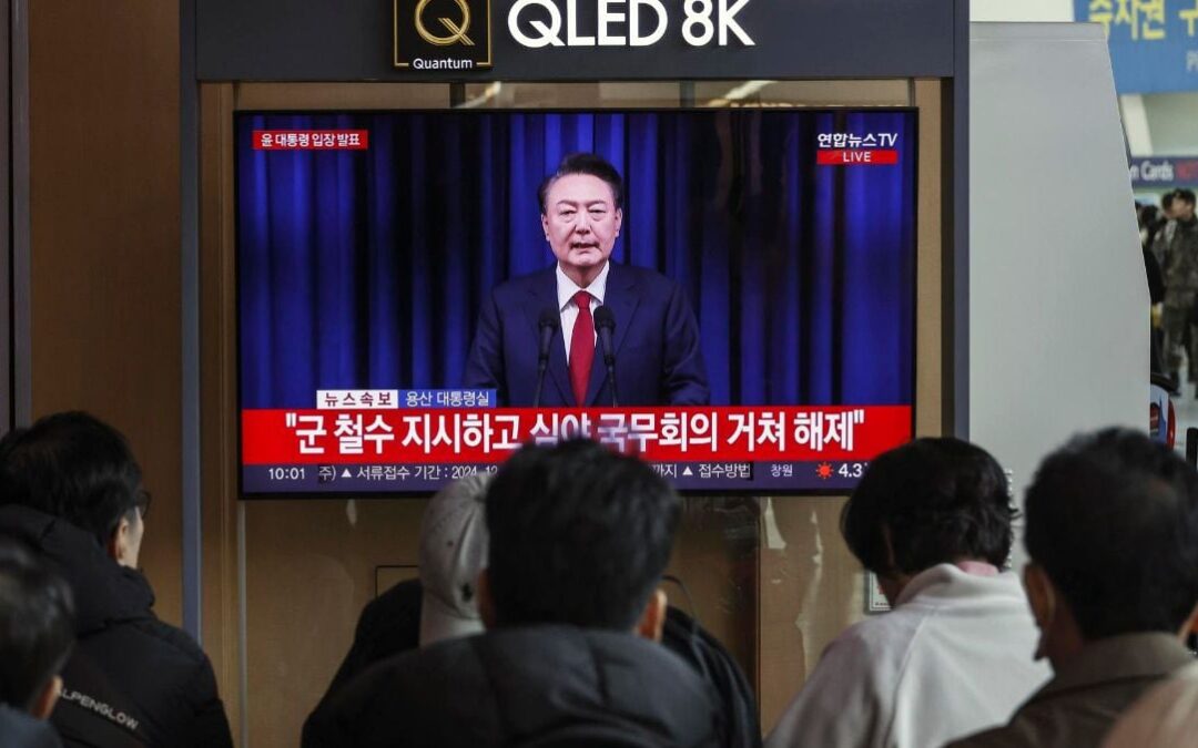 Presidente de Corea del Sur pide perdón por ley marcial antes de la votación para su destitución