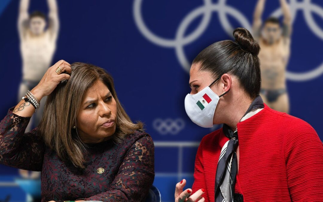 ¡Hay tiro! María José Alcalá y Ana Guevara discuten ‘apoyo’ a deportistas mexicanos tras medalla en clavados