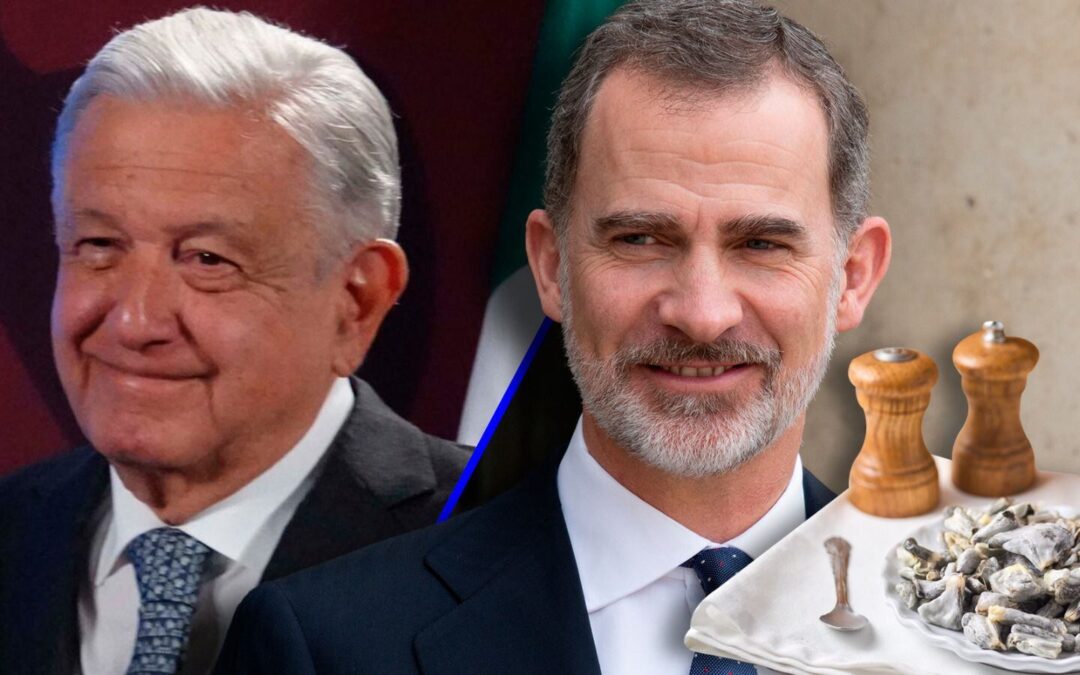 Cuando AMLO le dio huitlacoche al rey de España: Este fue el menú en su toma de protesta