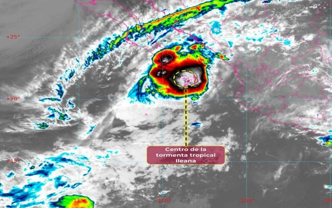 Tormenta tropical ‘Ileana’ tocará tierra HOY en Baja California Sur: ¿A qué hora y qué estados afectará?