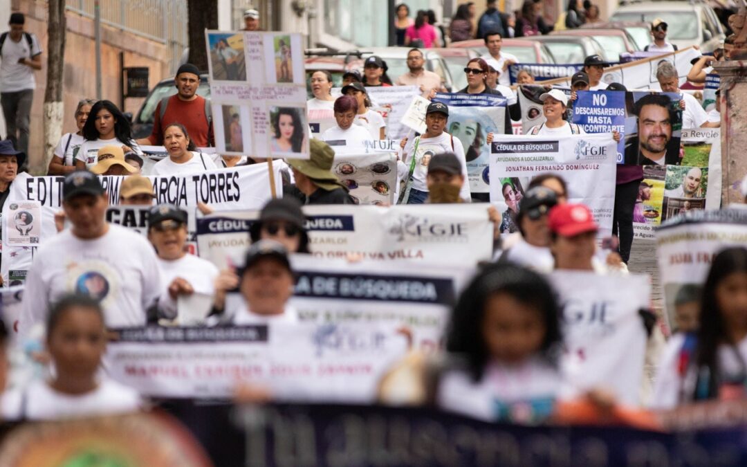 Día Internacional contra la desaparición: Manifestantes bloquean carreteras en Michoacán