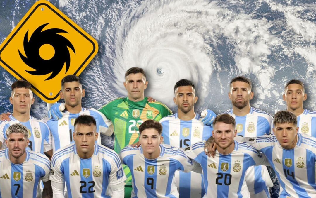Huracán Milton atora a Selección Argentina y Messi en Miami: ‘Estamos preocupados, ojalá podamos salir’