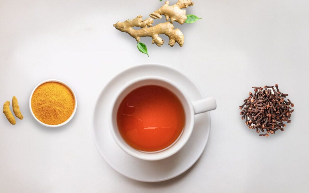 ¿Para qué sirve el té de cúrcuma, jengibre, canela y clavo de olor?