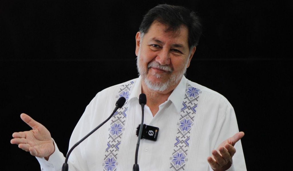 Cubre Noroña de elogios al ‘ministro del pueblo’