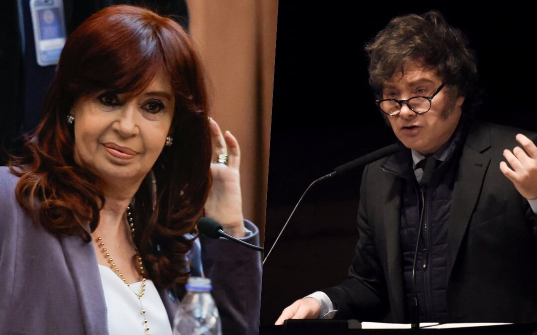 ¡Se están peleando! Milei y Kirchner intercambian acusaciones en redes sobre la economía argentina