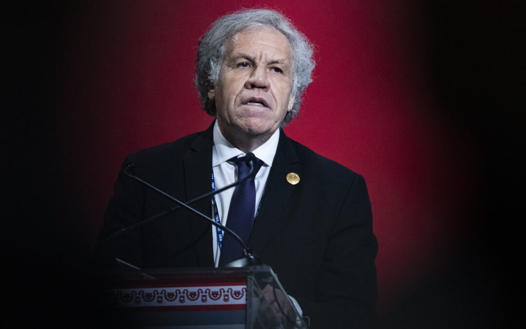 Investigan a Luis Almagro, jefe de la OEA, por relación inapropiada con asistente