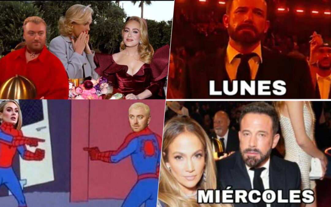 Grammy 2023: Los mejores memes que nos dejó la ceremonia, de Ben Affleck a Sam Smith y Adele