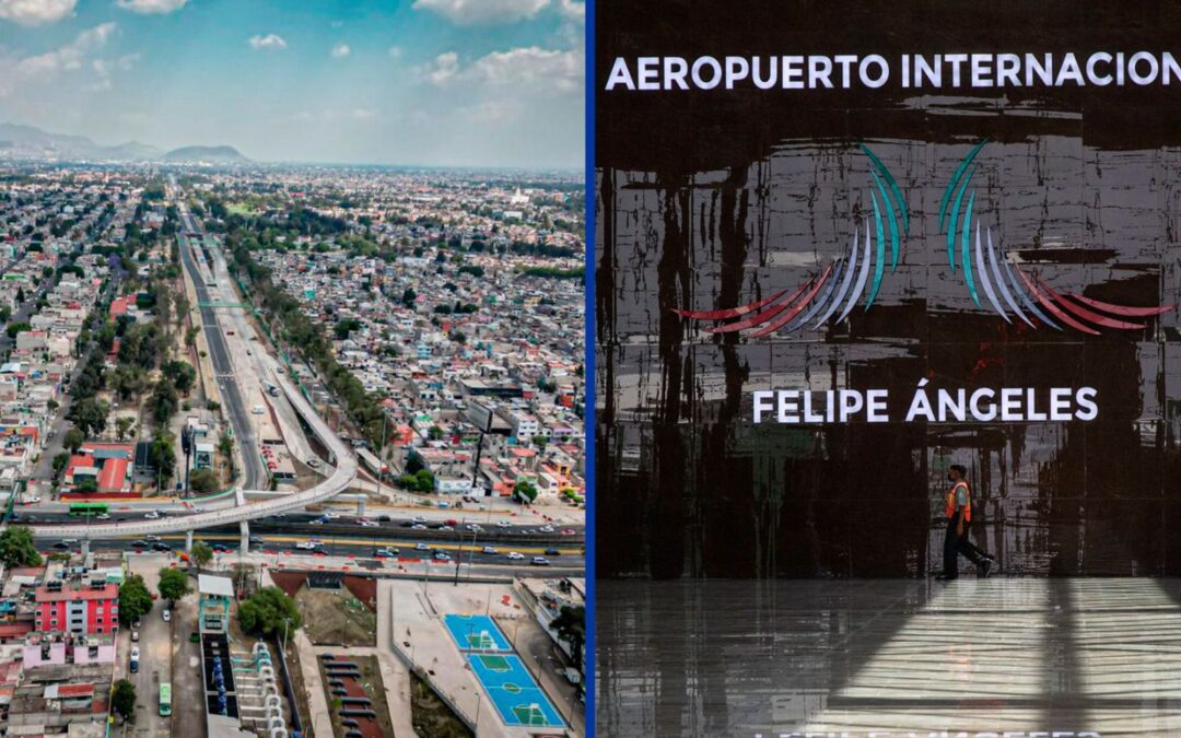 Pasajeros con destino al AIFA, sírvanse a tomar el puente vehicular de Las Adelitas: Esta es la ruta