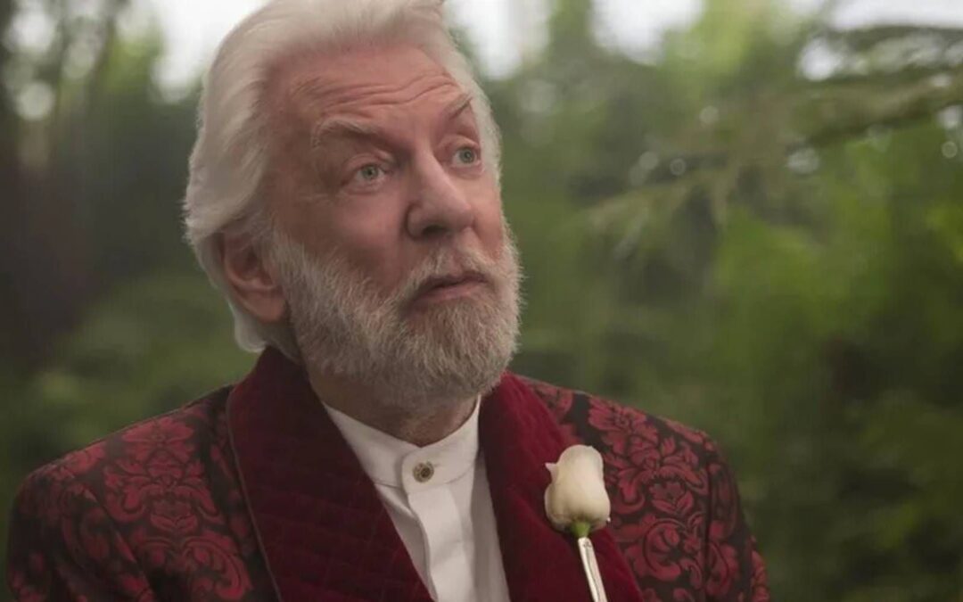 Una rosa para ‘Snow’: Muere Donald Sutherland, actor de ‘Los Juegos del Hambre’, a los 88 años