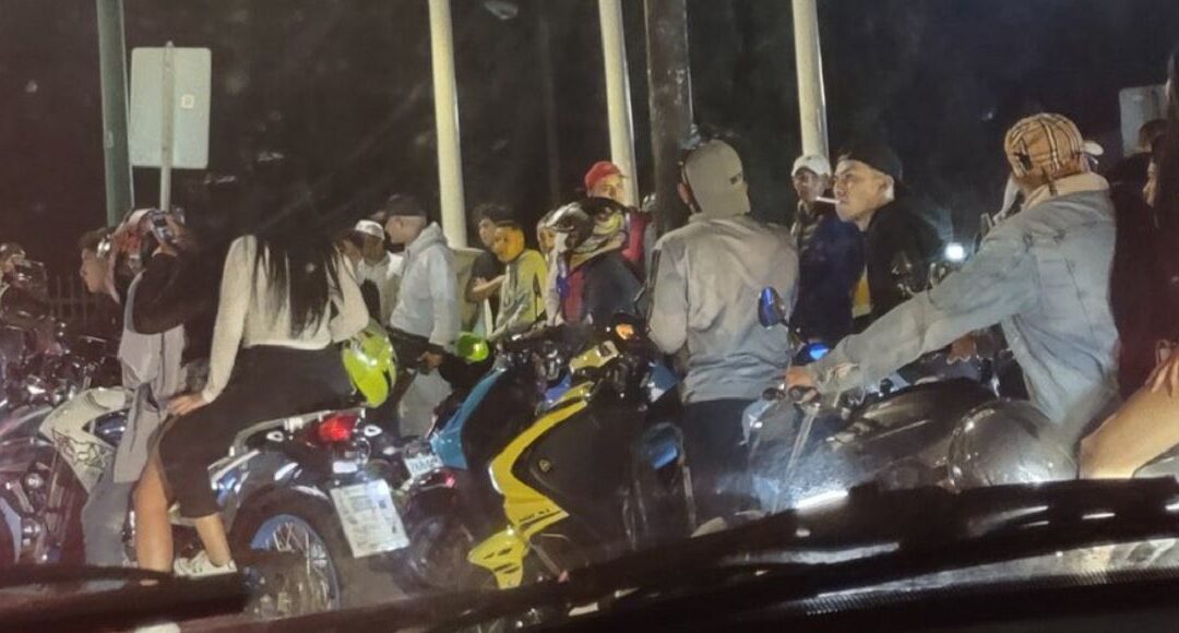 ‘Rodada del Terror’ en CDMX deja 2 detenidos por portación de armas