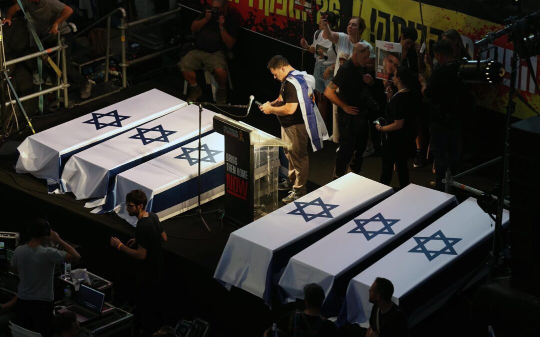 Israel recupera 6 cuerpos de rehenes en Gaza: ¿Cuántos israelíes cautivos siguen vivos?