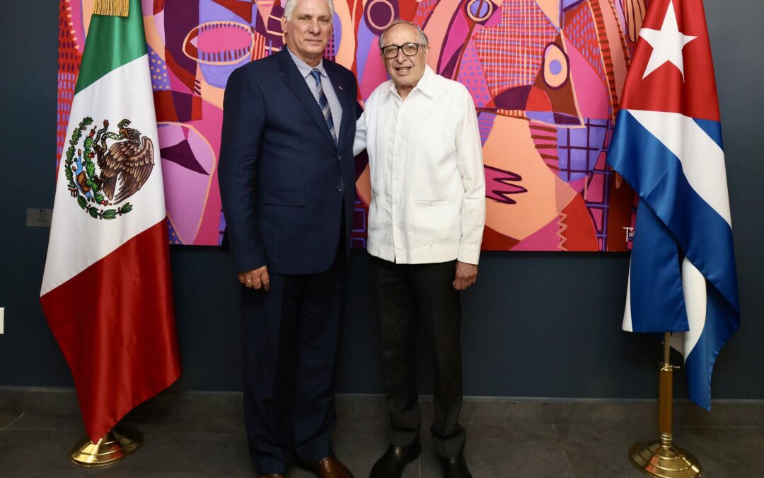 Toma de protesta de Claudia Sheinbaum: Llega Miguel Díaz-Canel, presidente de Cuba