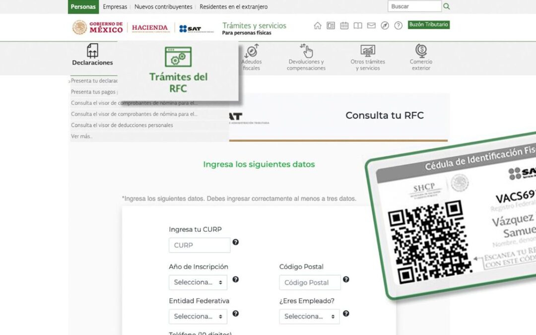 ¿Cómo actualizar tu RFC si ya conseguiste un trabajo nuevo?