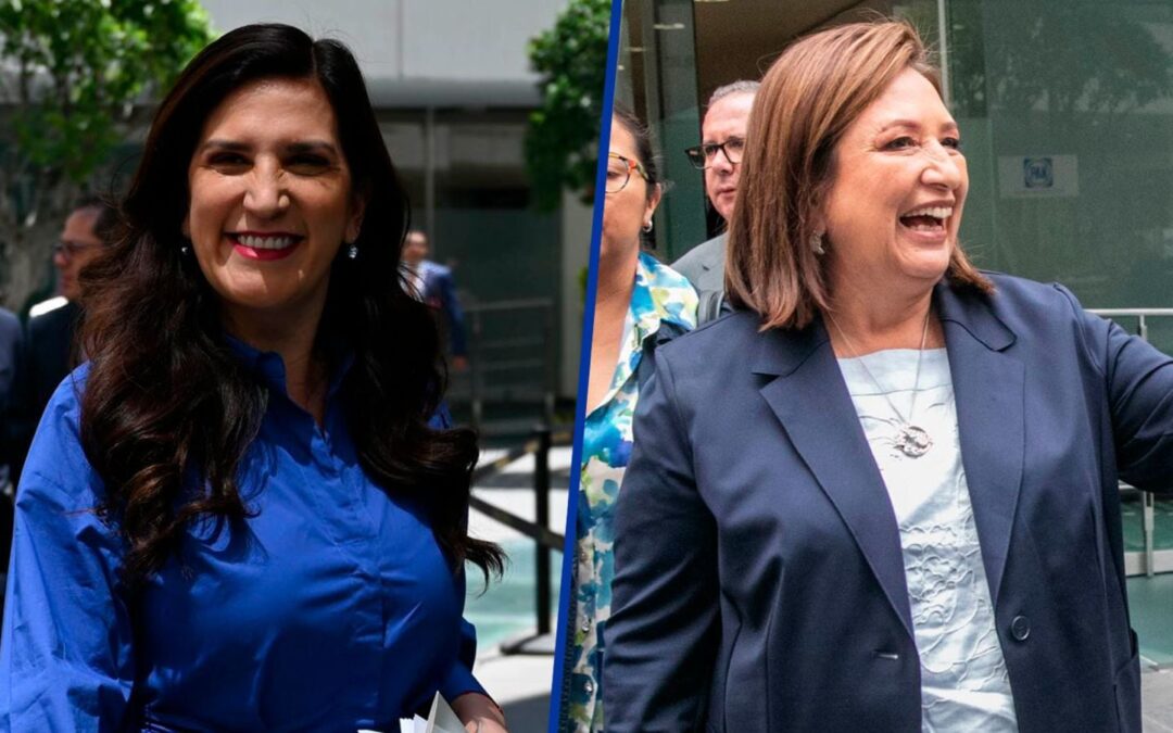 Xóchitl Gálvez le cuenta las ‘netas’ de su campaña presidencial a Kenia López Rabadán