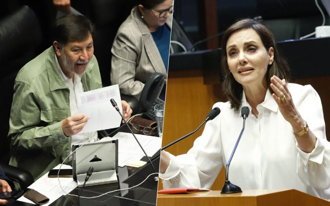 Fernández Noroña le apaga el micrófono a Lilly Téllez en el Senado: ‘Quiere meter la agenda política’