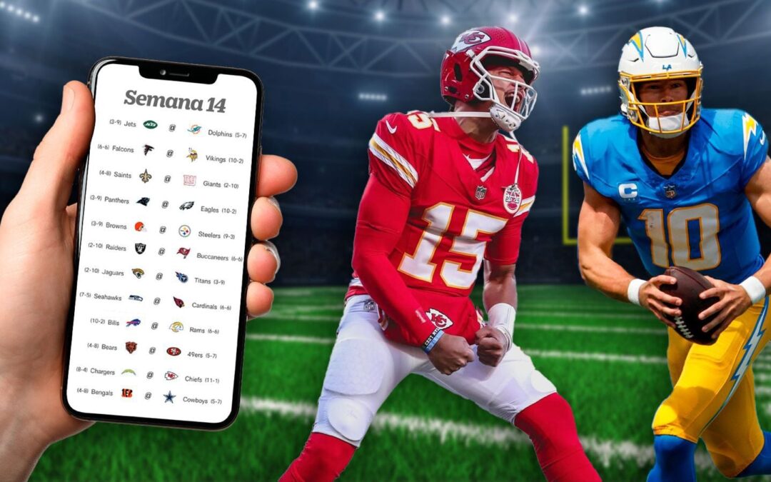 Horarios de la Semana 14 de la NFL 2024: ¿Quién juega HOY y dónde ver EN VIVO en México?