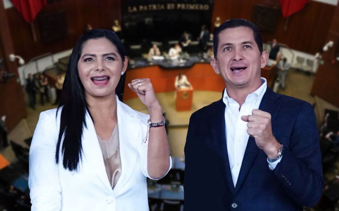 Senadores ‘chapulines’: Ellos son Araceli Saucedo y José Sabino Herrera, que ‘saltaron’ del PRD a Morena