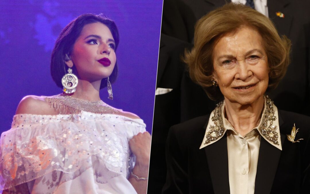 Ángela Aguilar se reúne con la reina Sofía; así fue su encuentro