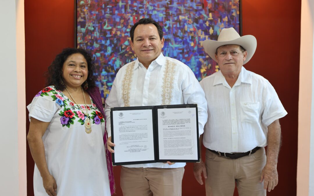 Joaquín Díaz Mena inaugura una nueva etapa para Yucatán con el ‘Renacimiento Maya’