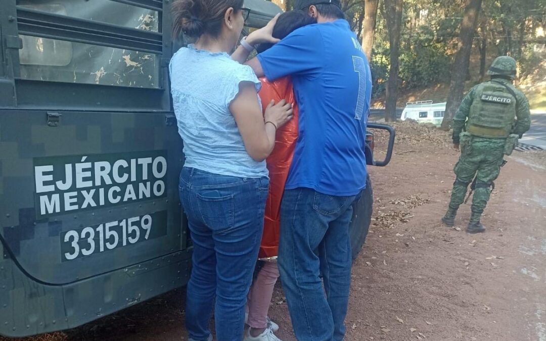 Encuentran en Cuernavaca a Diana Guadalupe Peña, reportada como desaparecida en Edomex