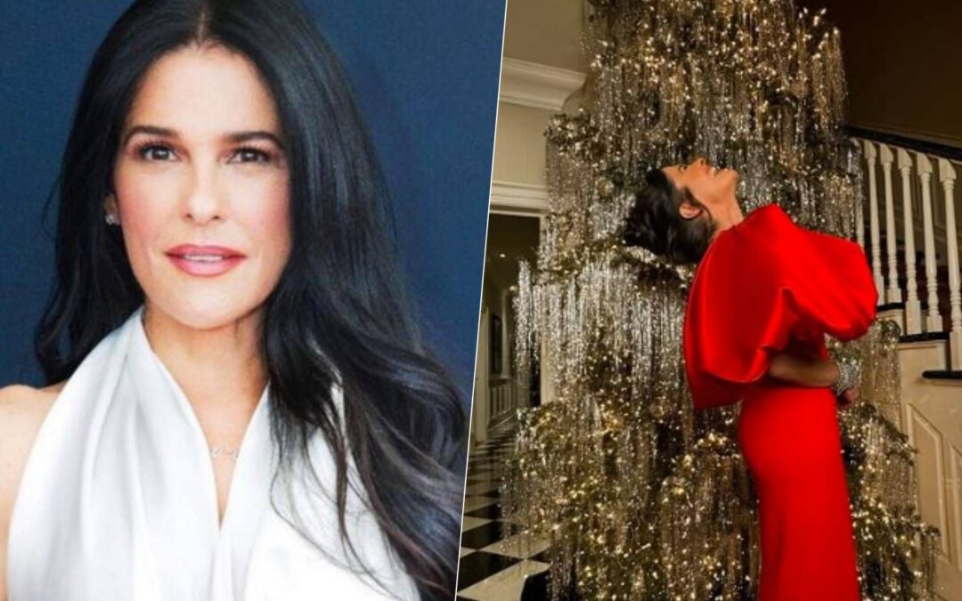 ‘Tinsel Tree’: ¿Cómo es el árbol de Navidad de Martha Debayle hecho con más de 40 mil hilos?