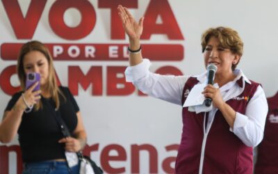 Morena pronostica ‘barrida’ de Delfina Gómez; ganará Edomex por 1.5 millones de votos, afirma