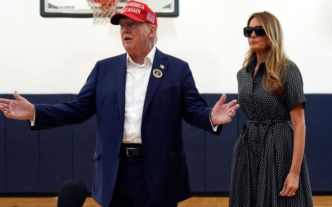 Elecciones en EU: Donald Trump vota en Palm Beach, Florida; ‘Me siento muy confiado’, afirma