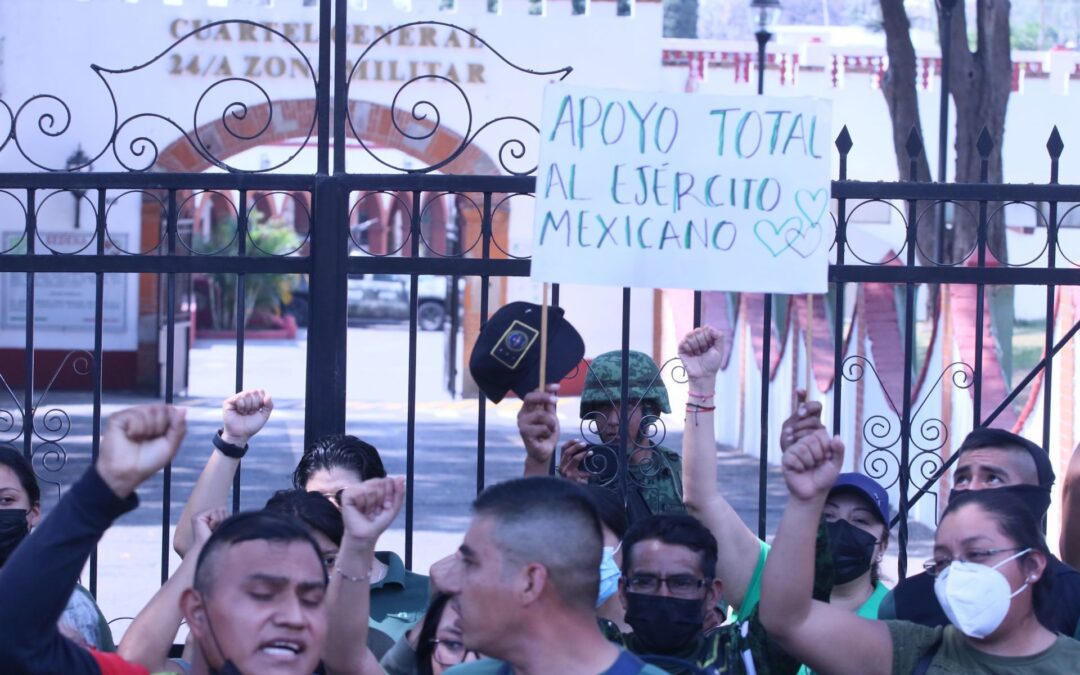 Marchas a favor de soldados: Morena pide ‘calma’ a familiares por investigación en Tamaulipas