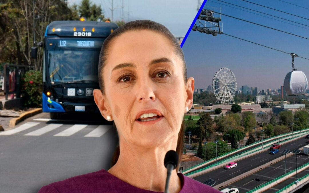 ¿Sheinbaum llevará el Metrobús y el Cablebús a nivel nacional? Esto propone para transporte público