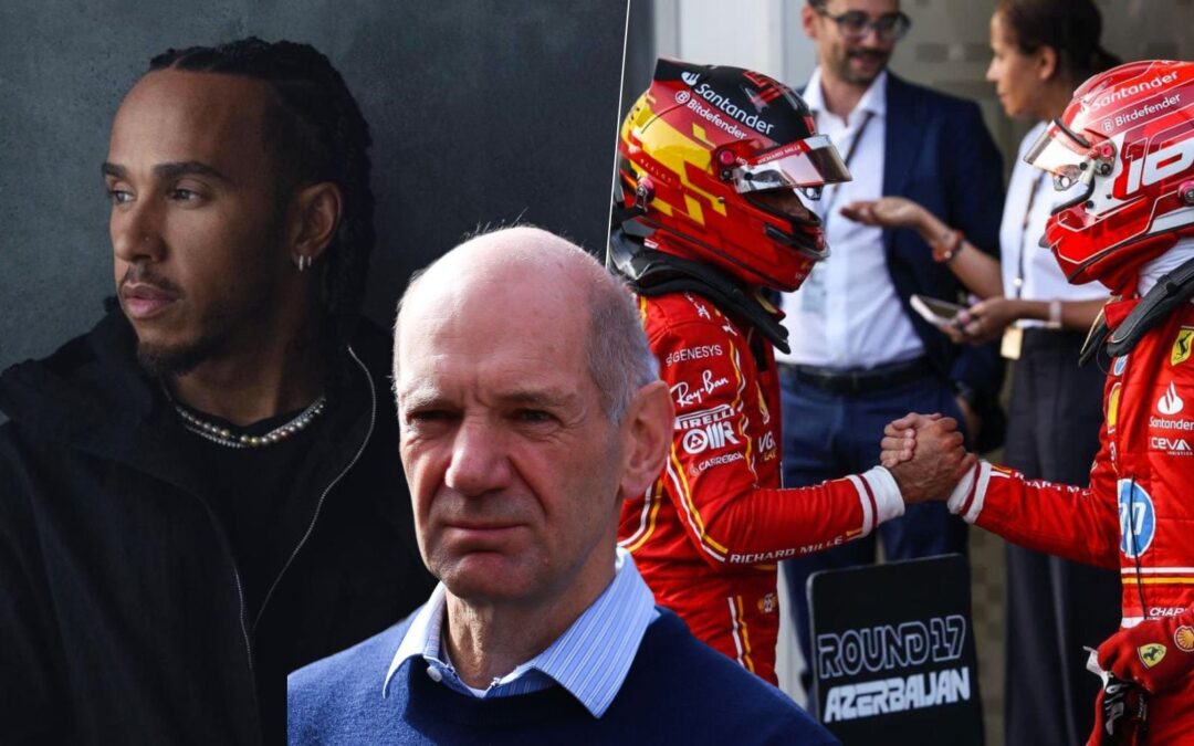 ¿Le hizo el feo a Hamilton? Adrian Newey revela por qué prefirió a Aston Martin sobre Ferrari
