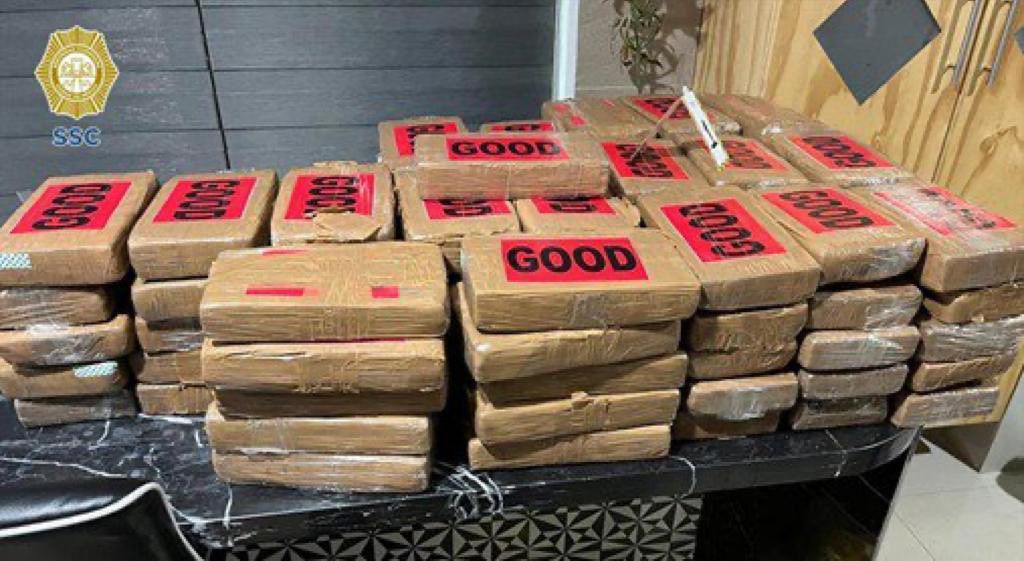 Megadecomiso en CDMX: Incautan 345 kilogramos de cocaína con destino a EU y Australia