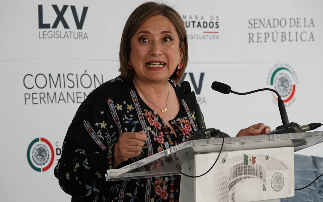 Xóchitl Gálvez acusa: AMLO me quiere ‘descarrilar’ en CDMX rumbo a 2024