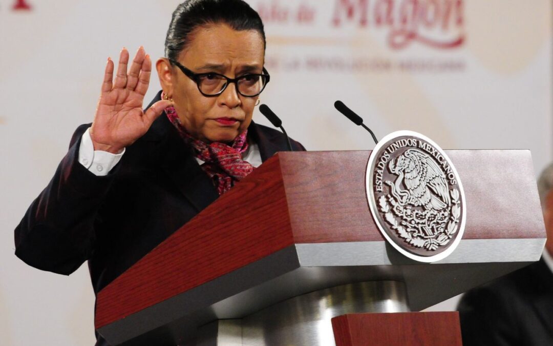 Rosa Icela Rodríguez es designada ‘zar’ de la lucha contra el fentanilo