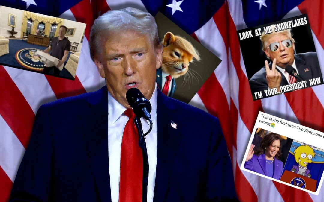¿Disfruten lo votado? Donald Trump gana en elecciones de Estados Unidos… y memes (FOTOS Y VIDEOS)