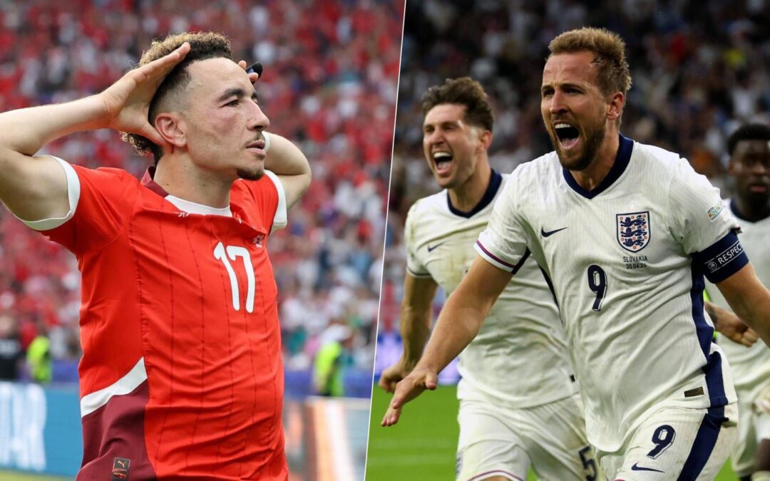 ¿Dónde ver la Eurocopa 2024 en México HOY 6 de julio? Inglaterra vs. Suiza EN VIVO en cuartos de final
