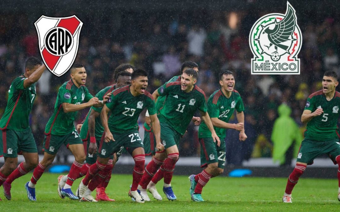 ¡Monumental derrota! River Plate gana 2-0 a México en partido amistoso