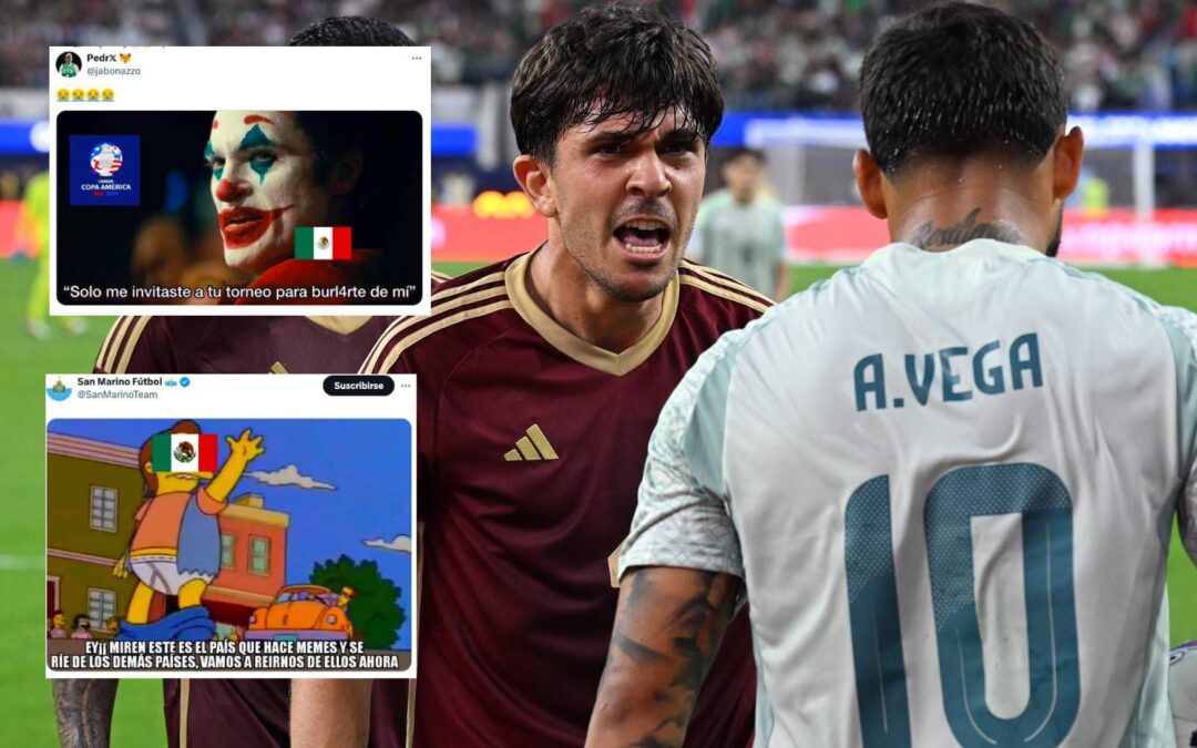 ‘Canta y no llores’: La derrota de México ante Venezuela en Copa América desató las burlas propias y ajenas