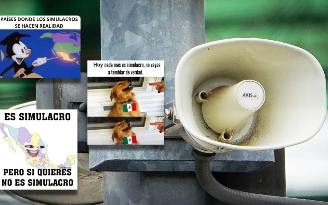 ‘Nada más no vayas a temblar, México’: Los memes del Simulacro Nacional este 19 de septiembre