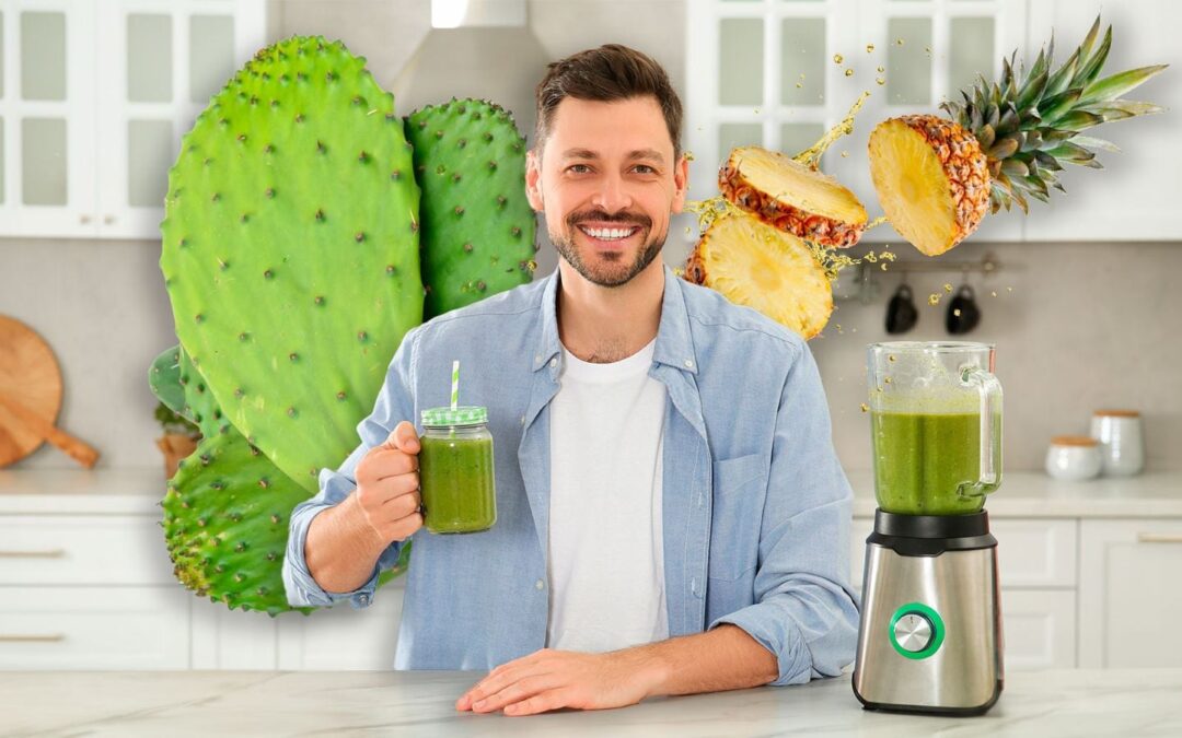 ¿Para qué sirve el jugo de piña con nopal en ayunas?