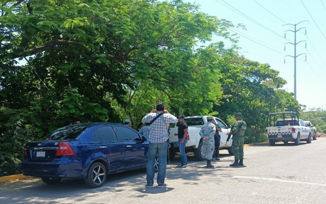 Detienen a cuatro miembros de la Guardia Nacional en Oaxaca por tráfico de migrantes
