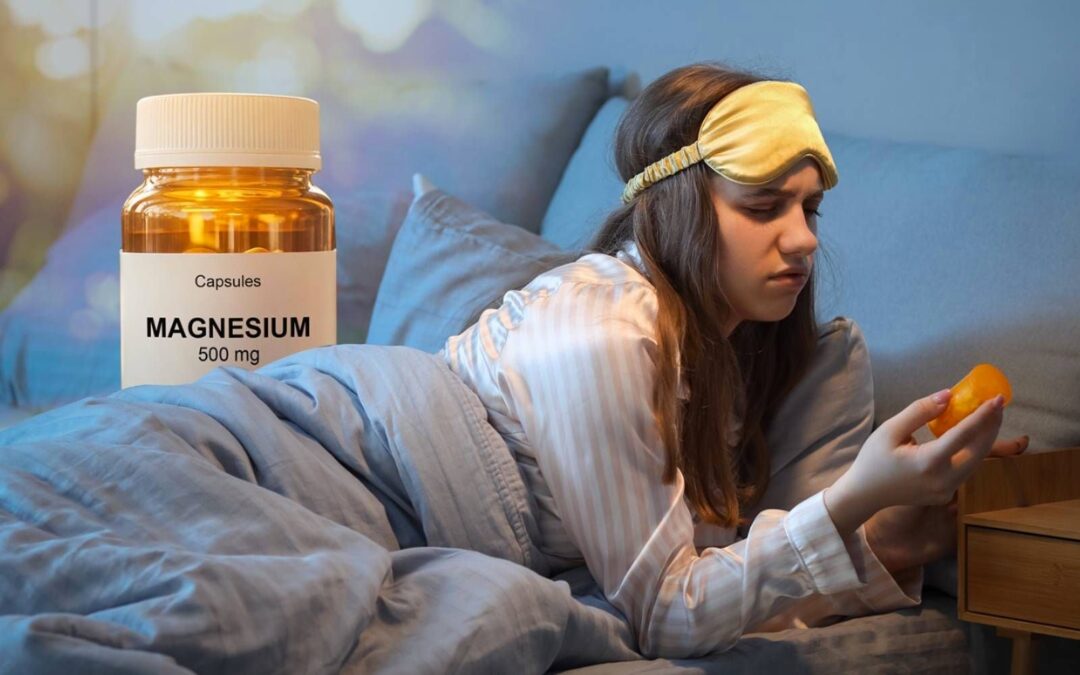 ¿Qué pasa si tomo magnesio antes de dormir?