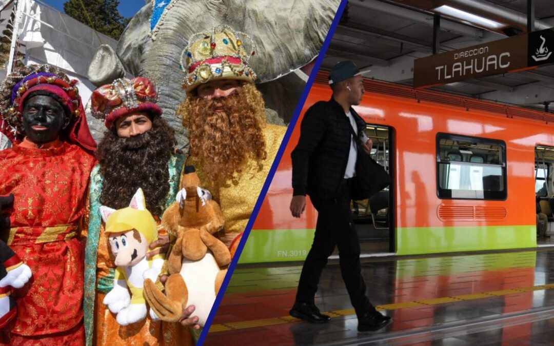 Metro CDMX le ‘hace el paro’ a los Reyes Magos: Este será su horario para el 5 de enero