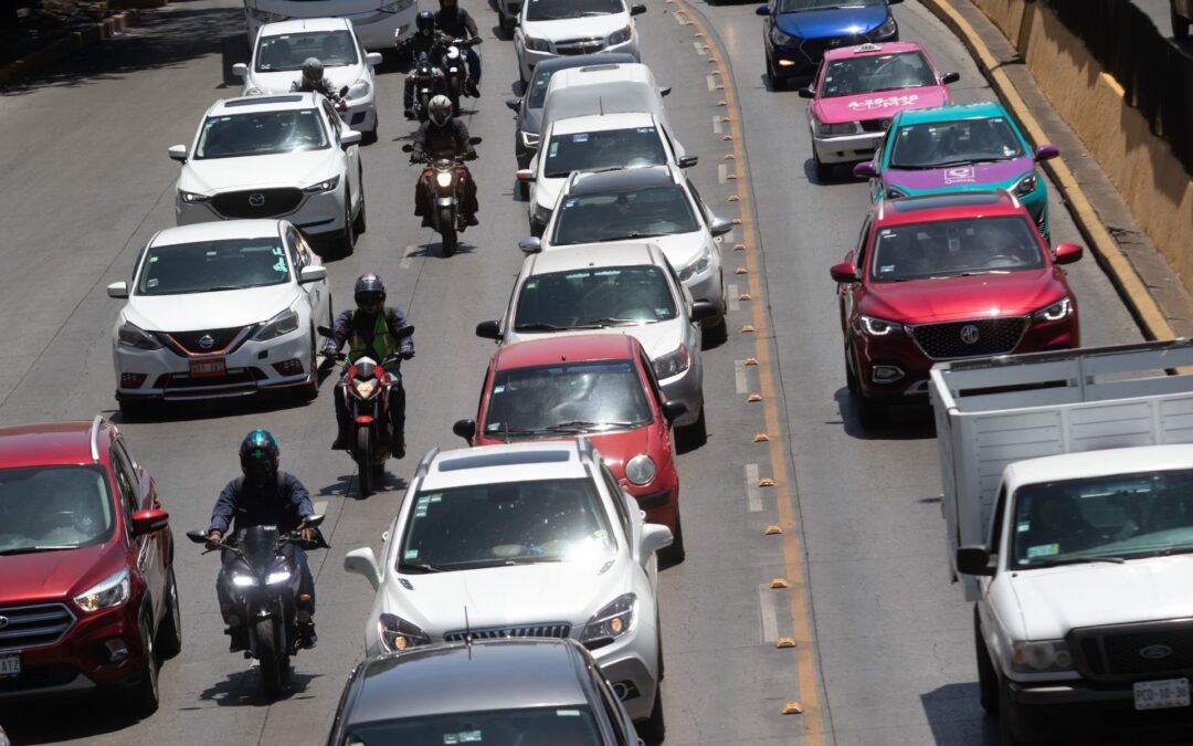 ¡Sal de casa una hora antes! Reducirán carril de Circuito Interior por 2 semanas en CDMX