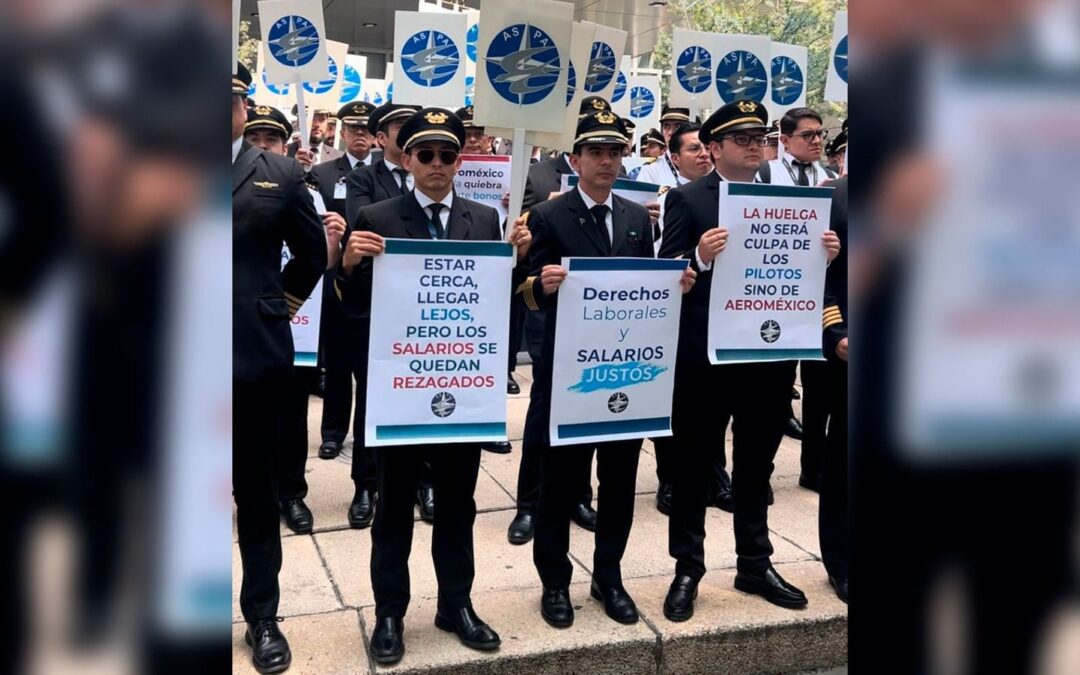 ¿Pilotos de Aeroméxico irán a huelga? Sindicato revela si habrá vuelos el 1 de octubre