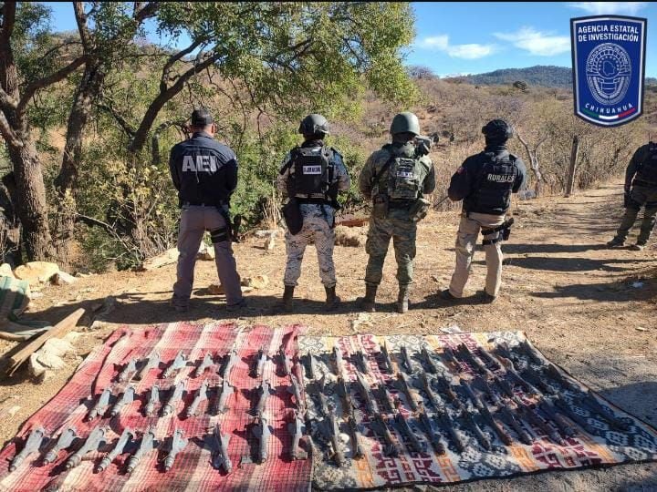 ‘Rifles y bombas’: Este es el ‘poderoso’ armamento que el Cártel de Sinaloa y la Línea usan en Chihuahua