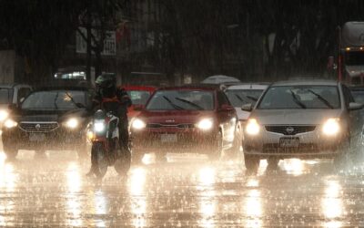 Lluvias encharcan CDMX: Activan alerta en 11 alcaldías por fuertes precipitaciones
