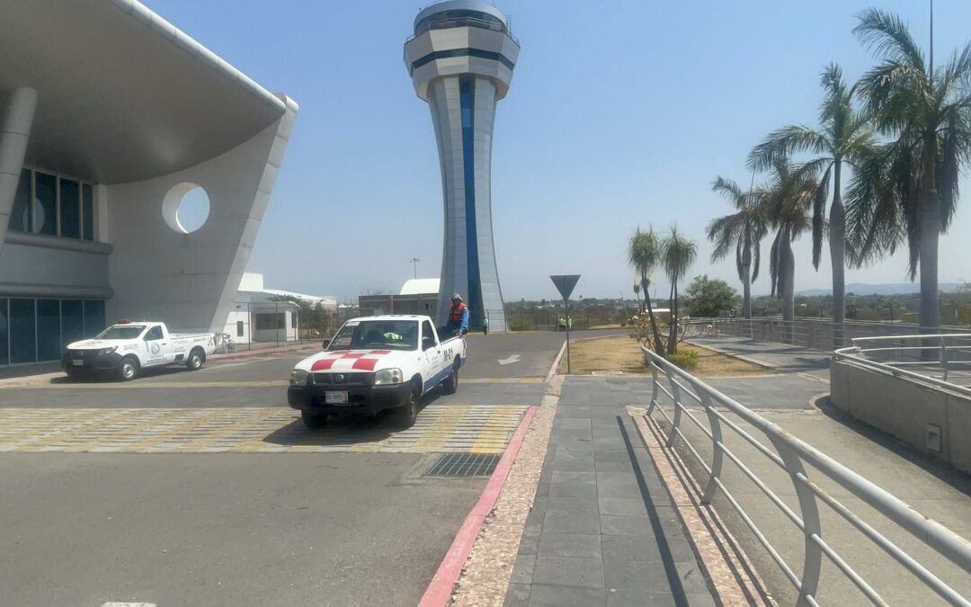 Apagón en Aeropuerto de Cuernavaca cumple dos semanas; no hay dinero para repararlo